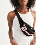 Pursue Greatness (Black) Crossbody Sling Bag